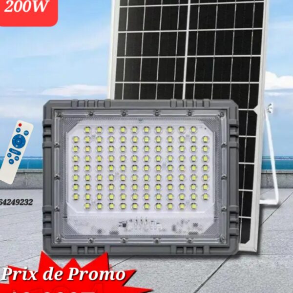 200W Projecteur solaire