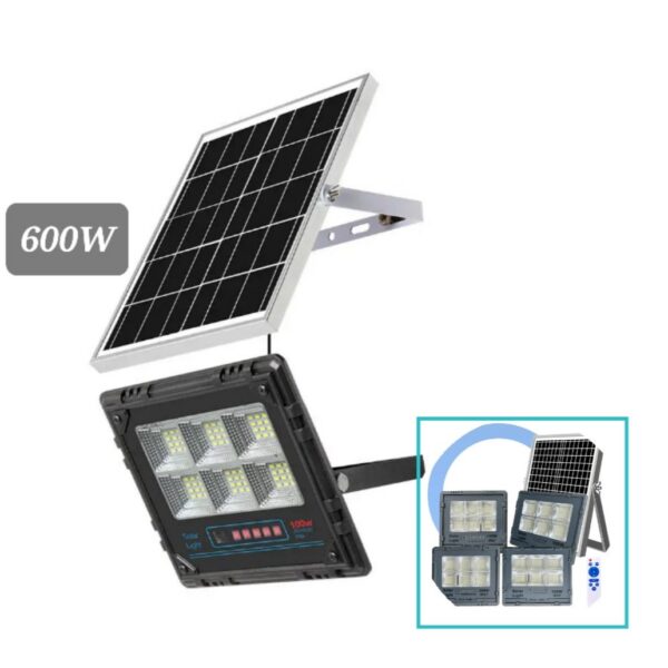 Projecteur solaire 600W