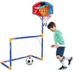 Poto de foot avec panier Basket pour enfants